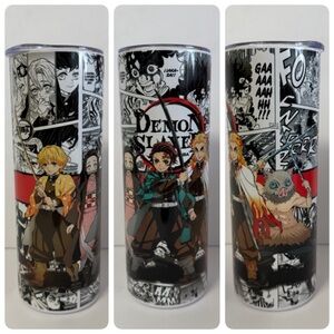 Demon Slayer Anime 20oz Skinny Tumbler